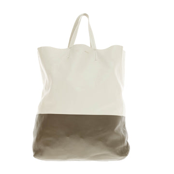 Celine Vertical Cabas Tote Leather Large