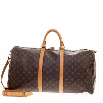 Louis Vuitton Keepall Bandouliere Monogram Canvas 55