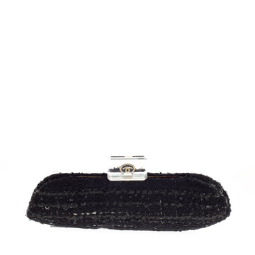 Chanel Bottle Top Evening Clutch Tweed