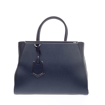 Fendi 2Jours Leather Medium
