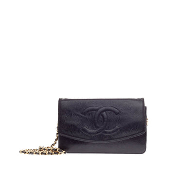 Chanel Wallet on Chain Timeless Caviar 