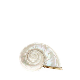 Judith Leiber Snail Evening Clutch Seashell 