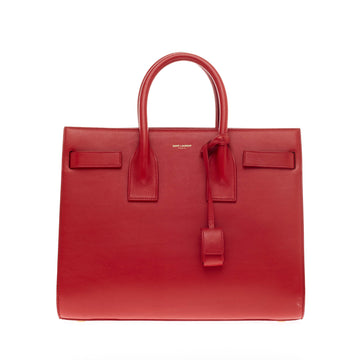 Saint Laurent Sac De Jour Tote Leather Small