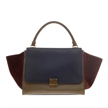 Celine Trapeze Suede Medium 