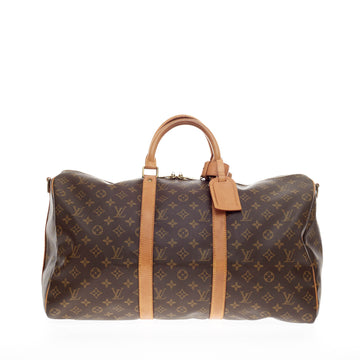 Louis Vuitton Keepall Bandouliere Monogram Canvas 50