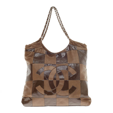 Chanel Brooklyn Cabas Leather Patchwork
