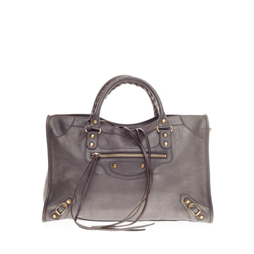 Balenciaga City Classic Studs Leather Medium