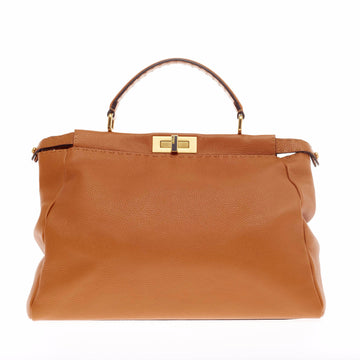 Fendi Peekaboo Leather Regular