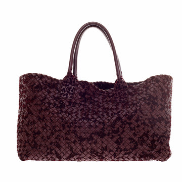 Bottega Veneta Limited Edition Cabat Tote Limited Edition Suede and Intrecciato Napaa 