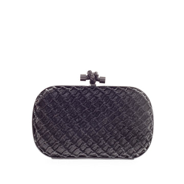 Bottega Veneta Box Knot Clutch Oragami Leather