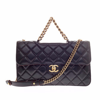 Chanel Perfect Edge Flap Bag Quilted Leather Medium
