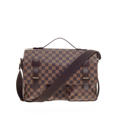 Louis Vuitton Broadway Messenger Bag Damier