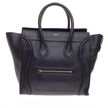 Celine Luggage Smooth Leather Mini