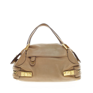 Chloe Cary Satchel Leather Medium