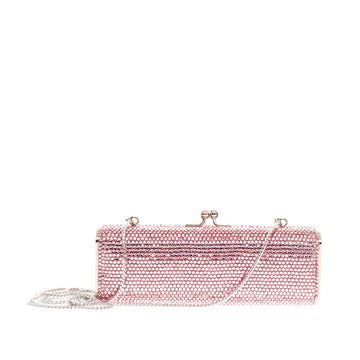 Judith Leiber Clutch Crystal Large