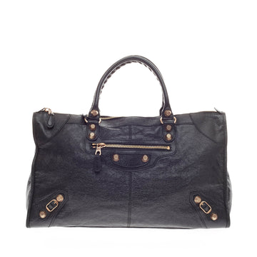 Balenciaga Work Giant Studs Leather