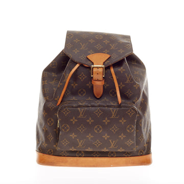Louis Vuitton Backpack Montsouris Monogram Canvas GM
