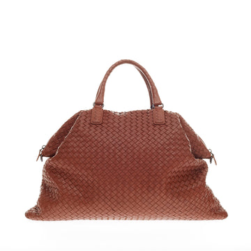 Bottega Veneta Convertible Satchel Intrecciato Nappa Large