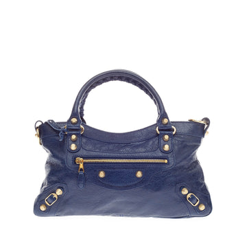 Balenciaga First Giant Studs Leather