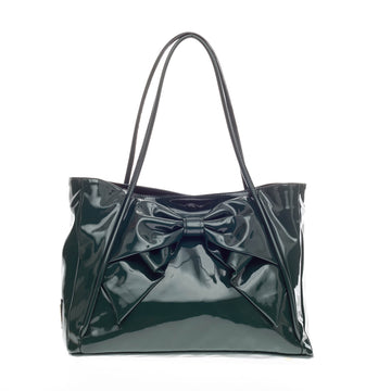 Valentino Betty Bow Tote Patent