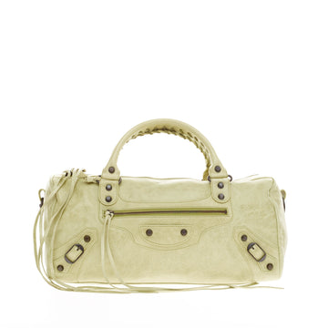 Balenciaga Twiggy Classic Studs Leather Maxi