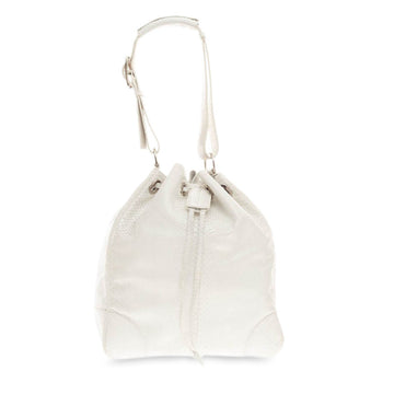 Ralph Lauren Drawstring Bucket Bag Python