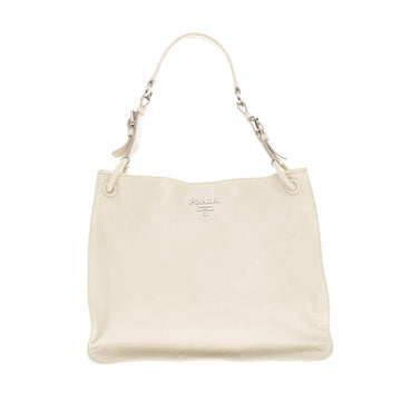 Prada Belted Shoulder Bag Nappa Antique