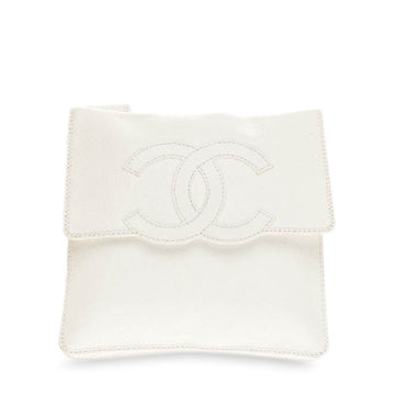 Chanel Flat CC Crossbody Caviar