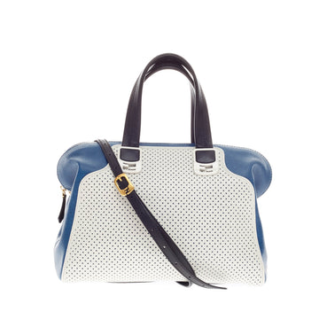 Fendi Chameleon Satchel Leather Medium