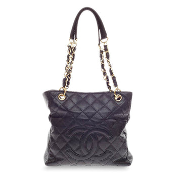 Chanel Petite Shopping Tote Caviar