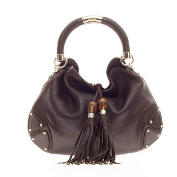 Gucci Indy Hobo Leather Medium