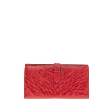 Hermes Bearn Wallet Varanus Niloticus Long