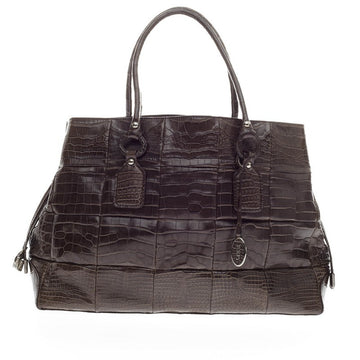 Tod's Tote Alligator Large