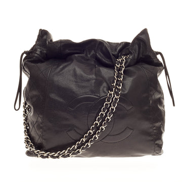Chanel Caviar 31 Drawstring Tote Caviar