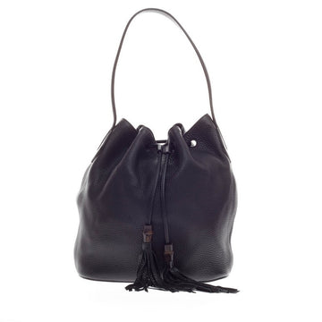Gucci Lady Tassel Bucket Leather