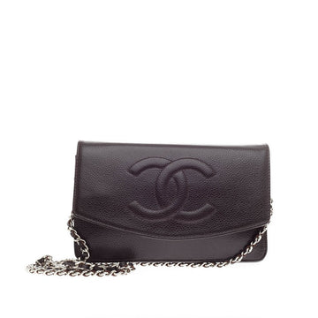 Chanel Wallet on Chain Timeless Caviar