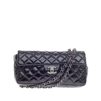 Chanel Classic Flap Patent East West