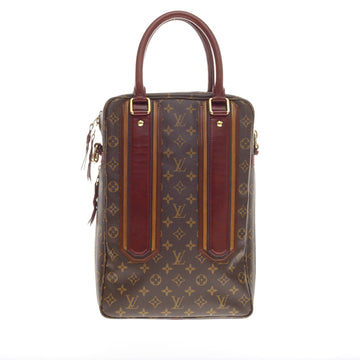 Louis Vuitton Bequia Porte Document Vertical Monogram Canvas 