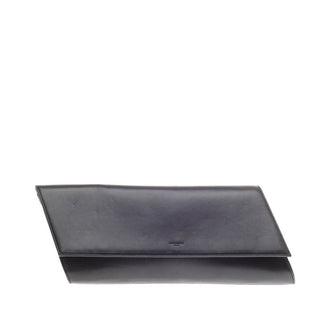 Saint Laurent Diagonale Clutch Leather