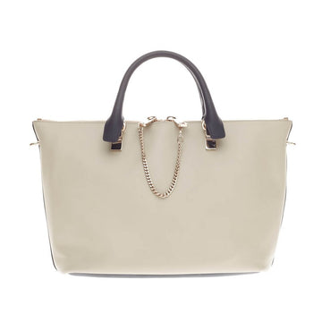 Chloe Baylee Satchel Bicolor Leather Medium