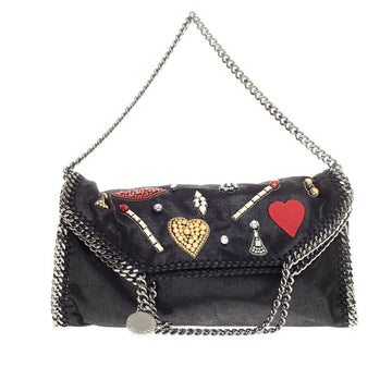 Stella McCartney Falabella Fold Over Shaggy Deer
