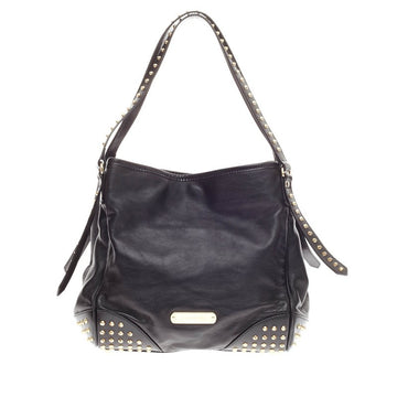 Burberry Canterbury Tote Studded Leather