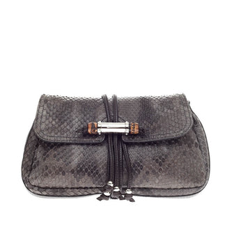 Gucci Croisette Evening Bag Python