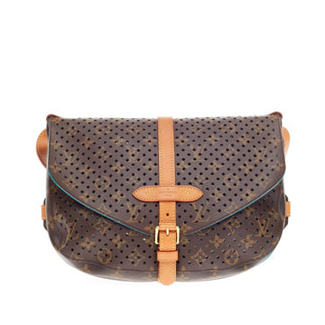 Louis Vuitton Flore Saumur Perforated Monogram Canvas