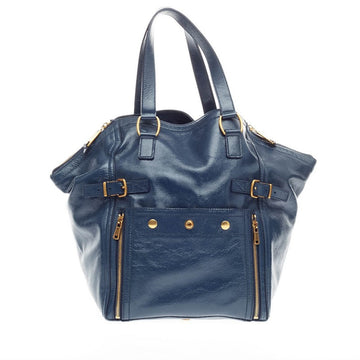 Saint Laurent Downtown Tote Patent Medium