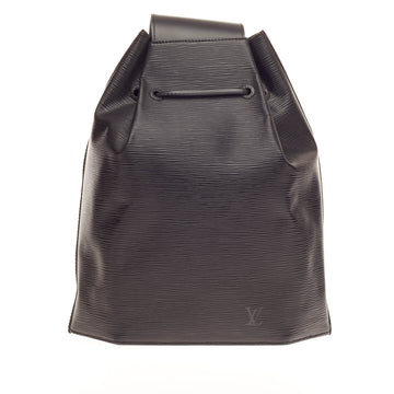 Louis Vuitton Sac a Dos Drawstring Backpack Epi Leather