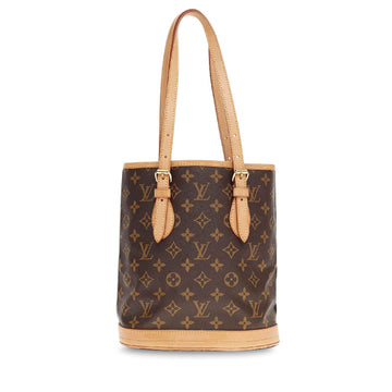 Louis Vuitton Petit Bucket Bag Monogram Canvas 