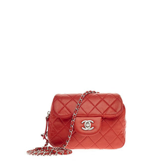 Chanel Wallet on Chain Flap Quilted Lambskin Mini