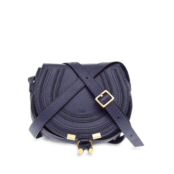 Chloe Marcie Crossbody Horseshoe Leather Small