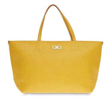 Salvatore Ferragamo East West Bice Tote Leather 